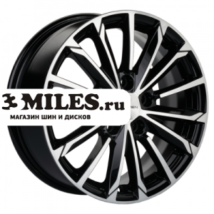 Диск 6.5x16 5x108 ET50 D63.3 Khomen Wheels KHW1611 (Focus) Black-FP