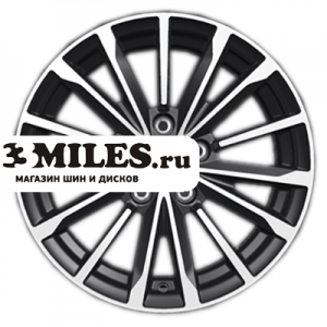 Диск 6.5x16 5x108 ET50 D63.3 Khomen Wheels KHW1611 (Focus) Gray-FP