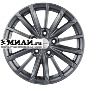 Диск 6.5x16 5x114.3 ET45 D67.1 Khomen Wheels KHW1611 (Mazda 3) Gray