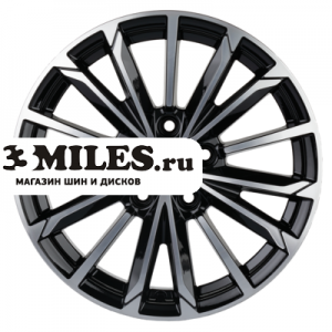 Диск 6.5x16 5x114.3 ET40 D66.1 Khomen Wheels KHW1611 (Qashqai) Black-FP