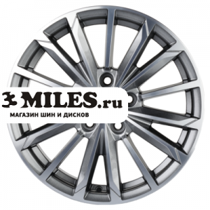 Диск 6.5x16 5x114.3 ET40 D66.1 Khomen Wheels KHW1611 (Qashqai) G-Silver-FP