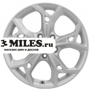 Диск 7x17 5x114.3 ET40 D66.1 Khomen Wheels KHW1702 (Qashqai) F-Silver