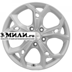 Диск 7x17 5x112 ET40 D57.1 Khomen Wheels KHW1702 (Tiguan) F-Silver