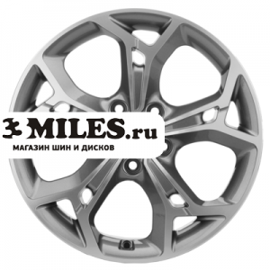 Диск 7x17 5x112 ET40 D57.1 Khomen Wheels KHW1702 (Tiguan) Gray-FP