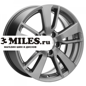 Диск 7x17 5x114.3 ET38 D67.1 Khomen Wheels KHW1704 (Outlander) G-Silver