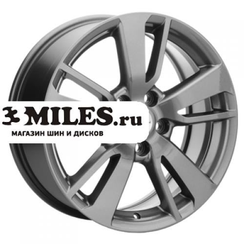 Диск 7x17 5x114.3 ET38 D67.1 Khomen Wheels KHW1704 (Outlander) G-Silver