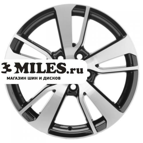 Диск 7x17 5x114.3 ET40 D66.1 Khomen Wheels KHW1704 (Qashqai) Black-FP
