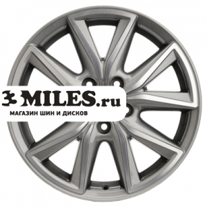 Диск 7x17 5x114.3 ET50 D67.1 Khomen Wheels KHW1706 (CX-5) G-Silver-FP