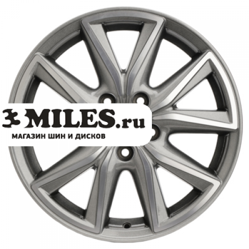 Диск 7x17 5x114.3 ET50 D67.1 Khomen Wheels KHW1706 (CX-5) G-Silver-FP