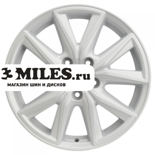 Диск 7x17 5x114.3 ET53 D67.1 Khomen Wheels KHW1706 (Ceed) F-Silver