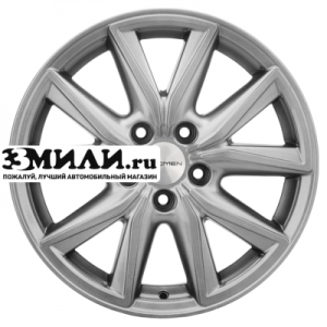 Диск 7x17 5x114.3 ET39 D60.1 Khomen Wheels KHW1706 (RAV4) G-Silver