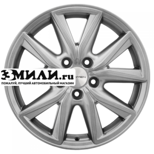 Диск 7x17 5x114.3 ET39 D60.1 Khomen Wheels KHW1706 (RAV4) G-Silver