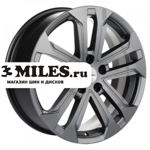 Диск 7x18 5x114.3 ET50 D67.1 Khomen Wheels KHW1803 (CX-5/Seltos) Gray