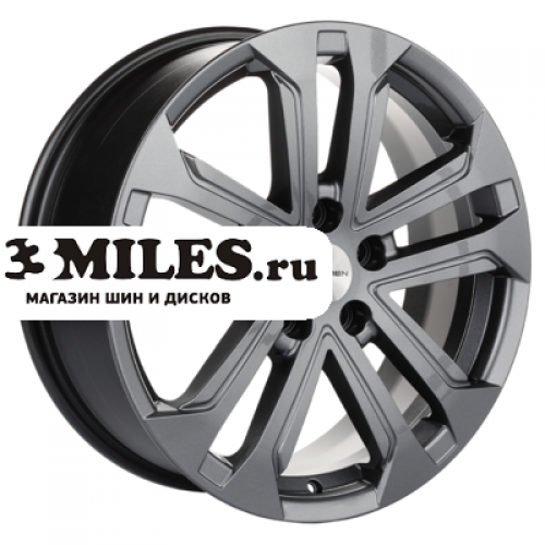 Диск 7x18 5x114.3 ET50 D67.1 Khomen Wheels KHW1803 (CX-5/Seltos) Gray