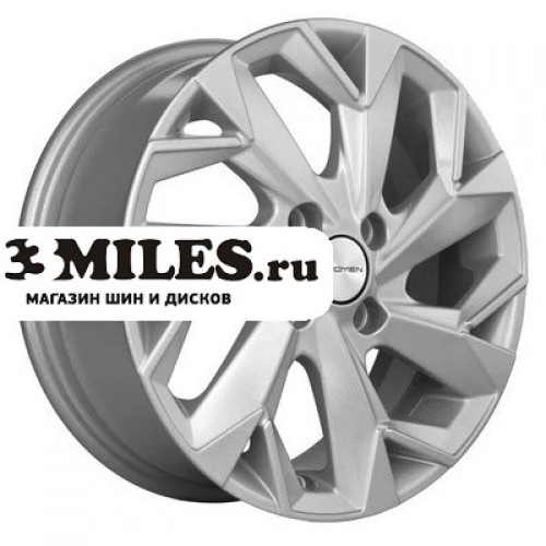 Диск 5.5x14 4x98 ET35 D58.5 Khomen Wheels KHW1402 (Vaz/Datsun) F-Silver