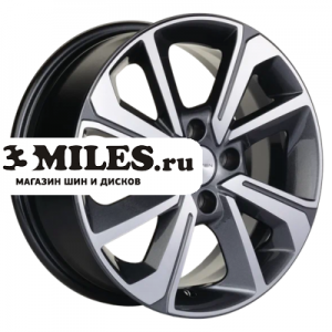 Диск 6x15 4x98 ET36 D58.6 Khomen Wheels KHW1501 (Lada Granta) Gray-FP
