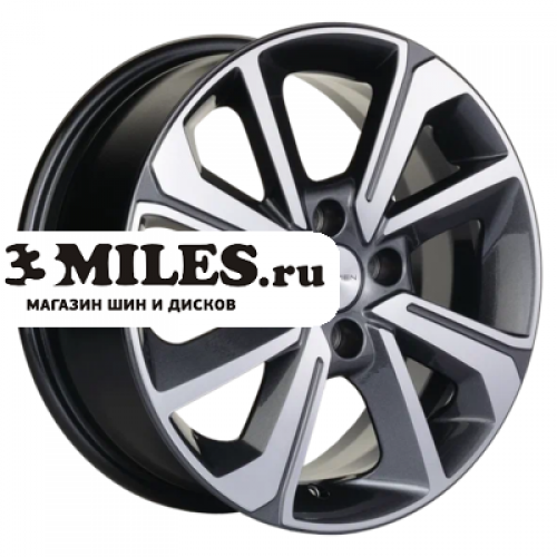 Диск 6x15 4x98 ET36 D58.6 Khomen Wheels KHW1501 (Lada Granta) Gray-FP