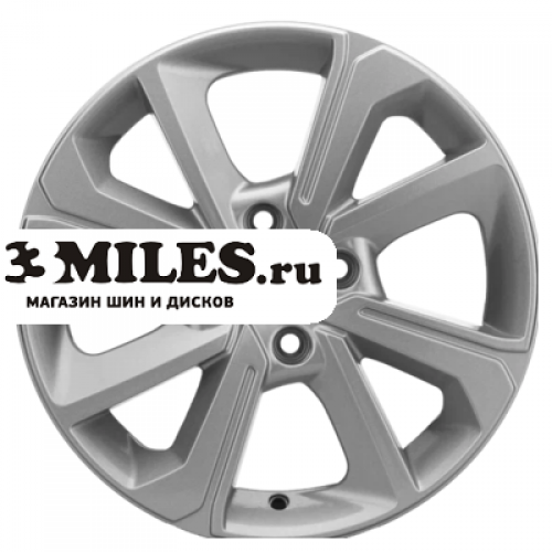 Диск 6x15 4x100 ET40 D60.1 Khomen Wheels KHW1501 (Logan) F-Silver