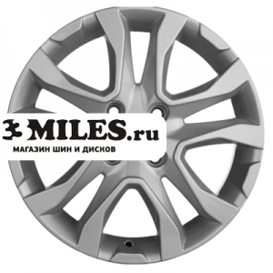 Диск 6x15 4x98 ET36 D58.5 Khomen Wheels KHW1503 (Lada Granta) F-Silver