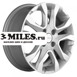 Диск 6x15 4x98 ET36 D58.5 Khomen Wheels KHW1503 (Lada Granta) F-Silver-FP