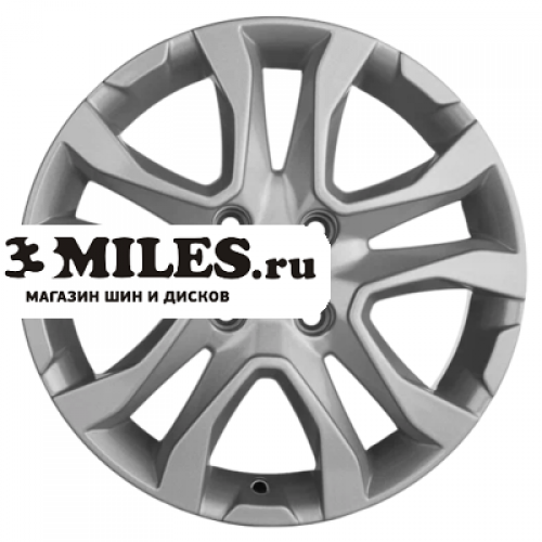 Диск 6x15 4x100 ET46 D54.1 Khomen Wheels KHW1503 (Rio) F-Silver