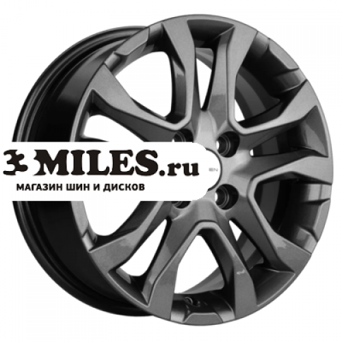Диск 6x15 4x100 ET46 D54.1 Khomen Wheels KHW1503 (Rio) Gray