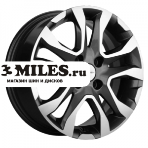 Диск 6x15 4x100 ET46 D54.1 Khomen Wheels KHW1503 (Rio) Gray-FP