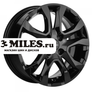 Диск 6x15 4x100 ET50 D60.1 Khomen Wheels KHW1503 (Vesta) Black