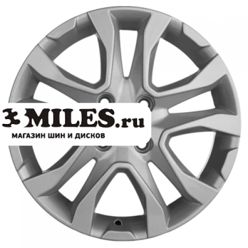 Диск 6x15 4x100 ET50 D60.1 Khomen Wheels KHW1503 (Vesta) F-Silver