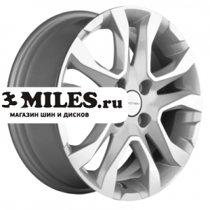 Диск 6x15 4x100 ET50 D60.1 Khomen Wheels KHW1503 (Vesta) F-Silver-FP