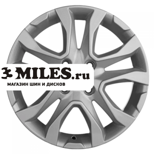 Диск 6x15 4x100 ET40 D60.1 Khomen Wheels KHW1503 (X-Ray) F-Silver