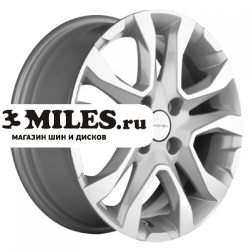 Диск 6x15 4x100 ET40 D60.1 Khomen Wheels KHW1503 (XRay) F-Silver-FP