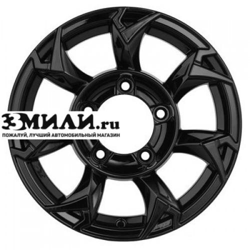 Диск 5.5x15 5x139.7 ET-20 D108.1 Khomen Wheels KHW1505 (Jimny) Black