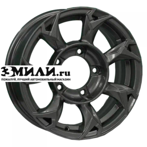 Диск 5.5x15 5x139.7 ET5 D108.1 Khomen Wheels KHW1505 (Jimny) Gray