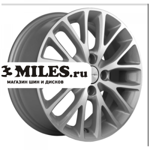 Диск 6x15 4x98 ET36 D58.6 Khomen Wheels KHW1506 (Lada Granta) F-Silver-FP