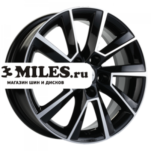 Диск 6x15 5x105 ET39 D56.6 Khomen Wheels KHW1507 (Aveo) Black-FP