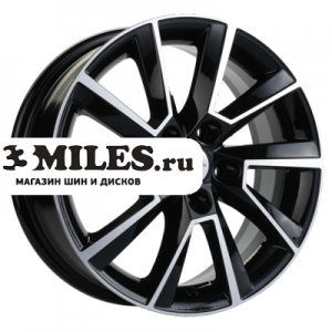 Диск 6x15 5x100 ET40 D57.1 Khomen Wheels KHW1507 (Polo) Black-FP