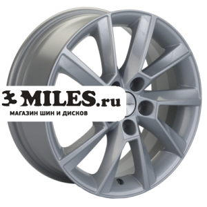 Диск 6x15 5x100 ET40 D57.1 Khomen Wheels KHW1507 (Polo) F-Silver