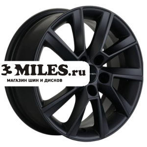 Диск 6x15 5x100 ET38 D57.1 Khomen Wheels KHW1507 (Rapid/Fabia) Black matt