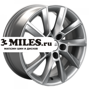 Диск 6x15 5x100 ET38 D57.1 Khomen Wheels KHW1507 (Rapid/Fabia) Gray