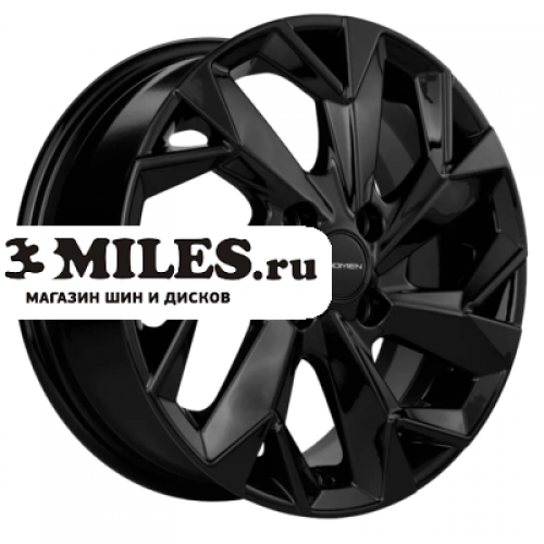 Диск 6x15 4x98 ET35 D60.1 Khomen Wheels KHW1508 (Lada Granta) Black