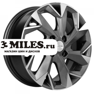 Диск 6x15 4x98 ET35 D58.6 Khomen Wheels KHW1508 (Lada Granta) Gray-FP