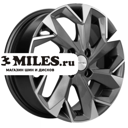 Диск 6x15 4x98 ET35 D58.6 Khomen Wheels KHW1508 (Lada Granta) Gray-FP