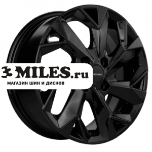 Диск 6x15 4x100 ET46 D54.1 Khomen Wheels KHW1508 (Rio) Black