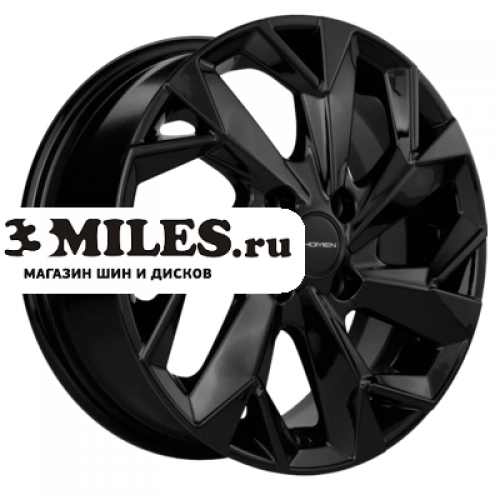 Диск 6x15 4x100 ET46 D54.1 Khomen Wheels KHW1508 (Rio) Black