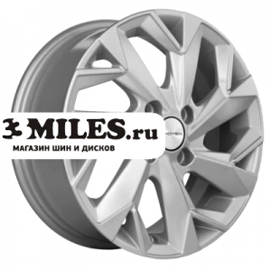 Диск 6x15 4x100 ET46 D54.1 Khomen Wheels KHW1508 (Rio) F-Silver