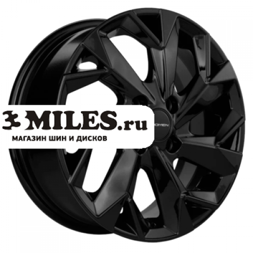 Диск 6x15 4x100 ET50 D60.1 Khomen Wheels KHW1508 (Vesta) Black