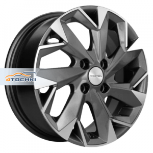 Диск 6x15 4x100 ET50 D60.1 Khomen Wheels KHW1508 (Vesta) Gray-FP