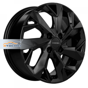 Диск 6x15 4x100 ET40 D60.1 Khomen Wheels KHW1508 (XRay) Black