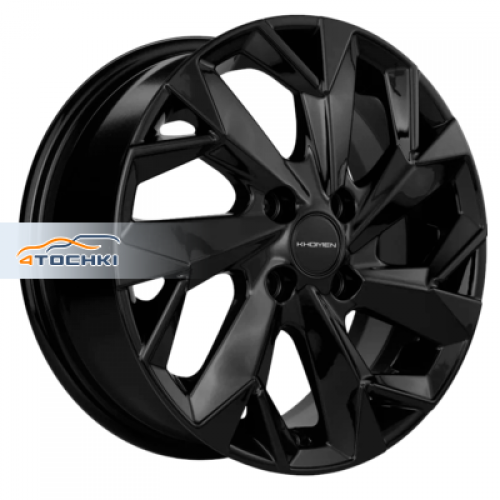 Диск 6x15 4x100 ET40 D60.1 Khomen Wheels KHW1508 (XRay) Black